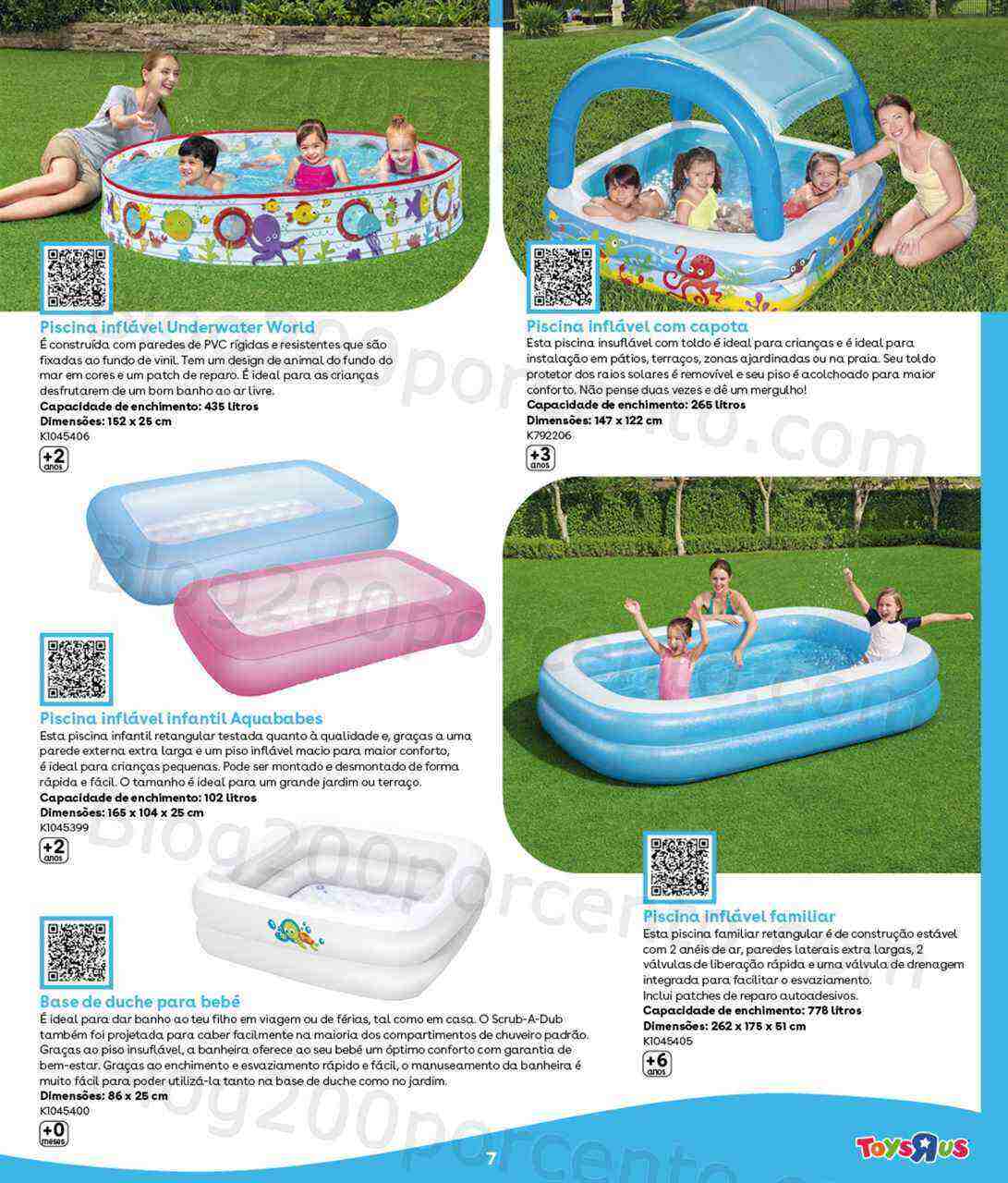 Antevisão Folheto TOYSRUS Piscinas Promoções de 17 maio a 31 julho