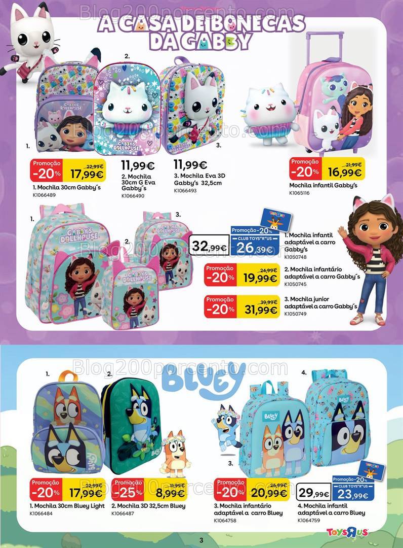 Antevisão Folheto TOYSRUS Regresso às Aulas Promoções de 29 agosto a 22 setembro