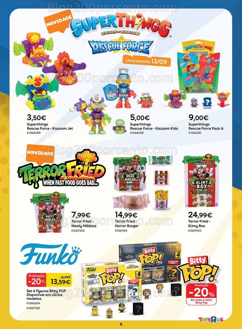 Antevisão Folheto TOYSRUS Regresso às Aulas Promoções de 29 agosto a 22 setembro
