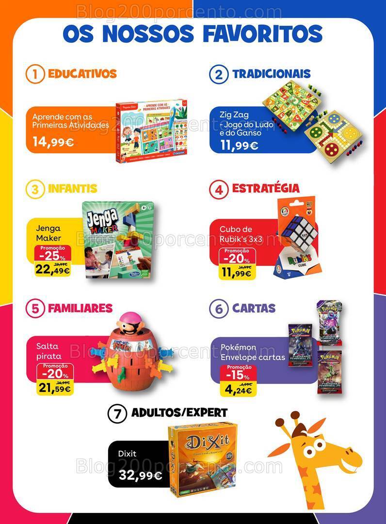 Antevisão Folheto TOYSRUS Jogos Tabuleiro Promoções até 31 julho