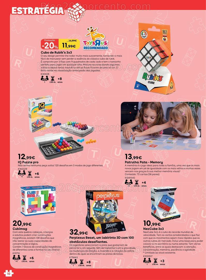 Antevisão Folheto TOYSRUS Jogos Tabuleiro Promoções até 31 julho
