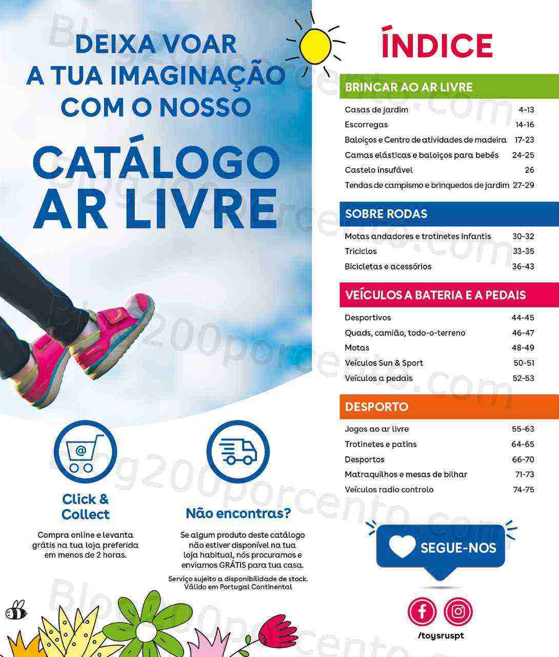 Antevisão Folheto TOYSRUS Especial Primavera-Verão Promoções de 27 abril a 31 julho