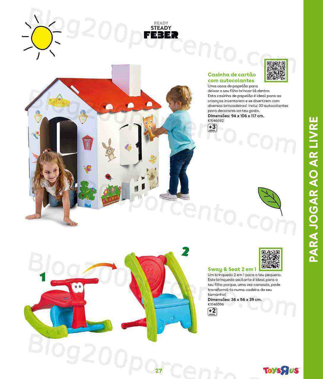 Antevisão Folheto TOYSRUS Especial Primavera-Verão Promoções de 27 abril a 31 julho