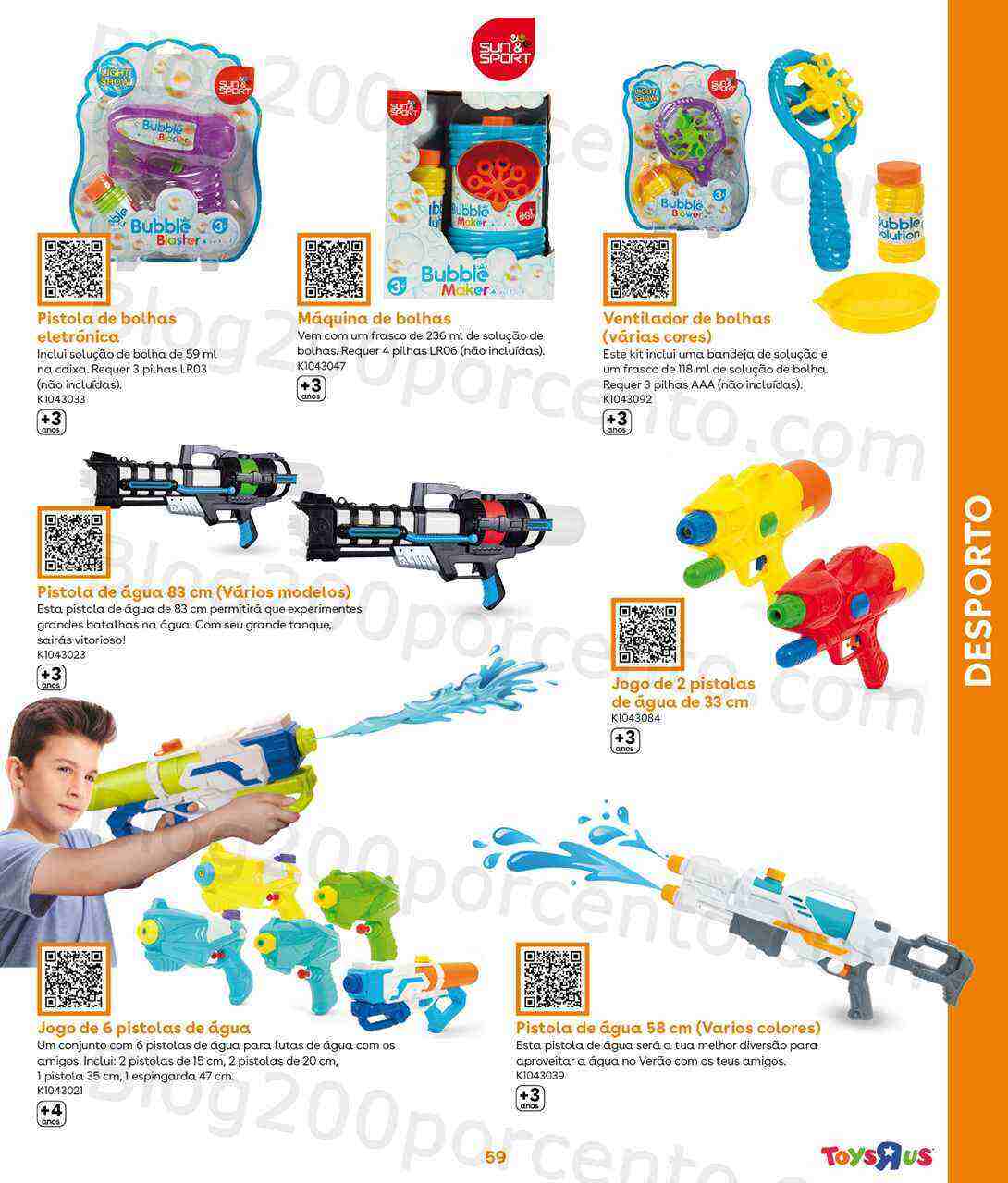 Antevisão Folheto TOYSRUS Especial Primavera-Verão Promoções de 27 abril a 31 julho