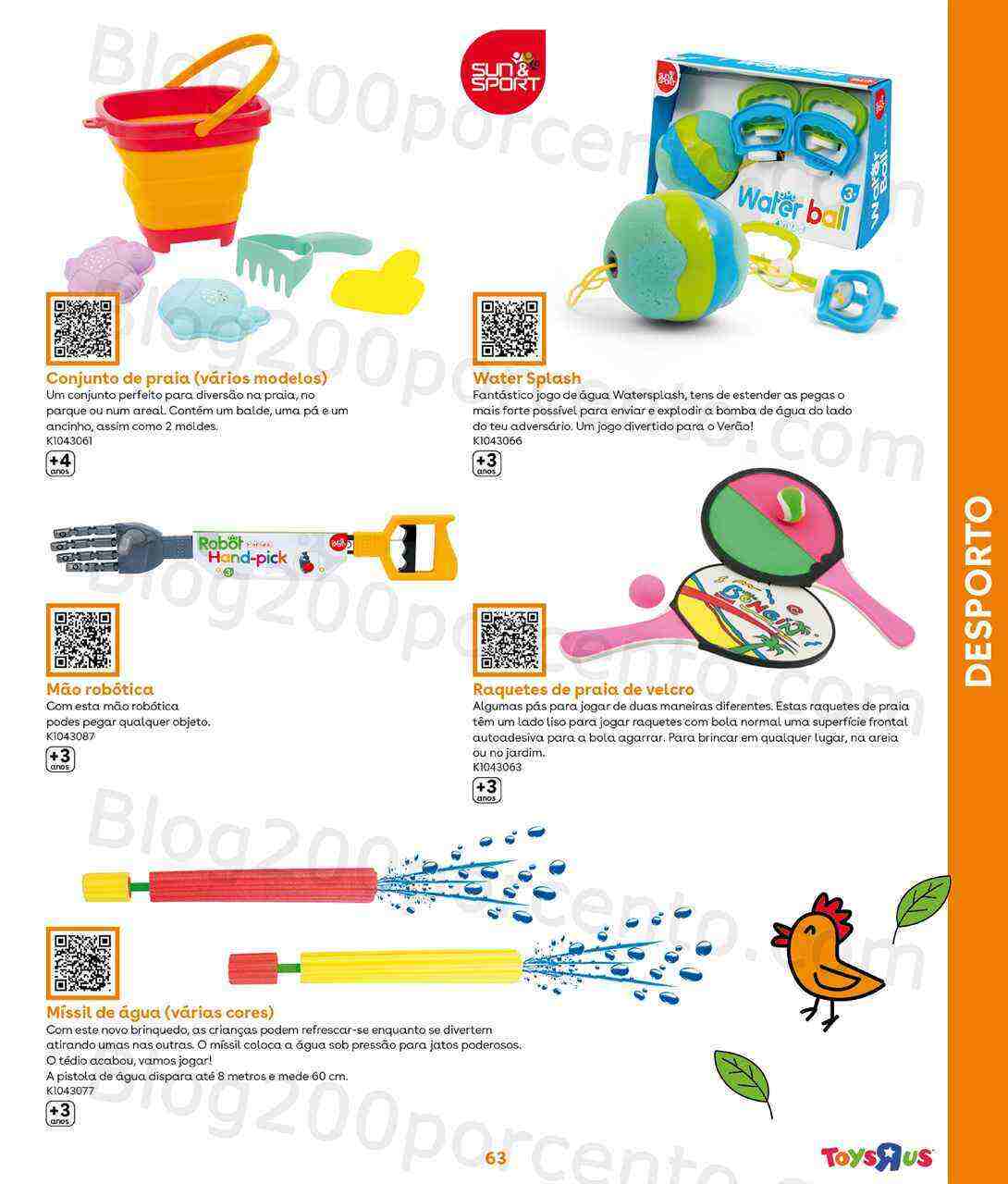 Antevisão Folheto TOYSRUS Especial Primavera-Verão Promoções de 27 abril a 31 julho