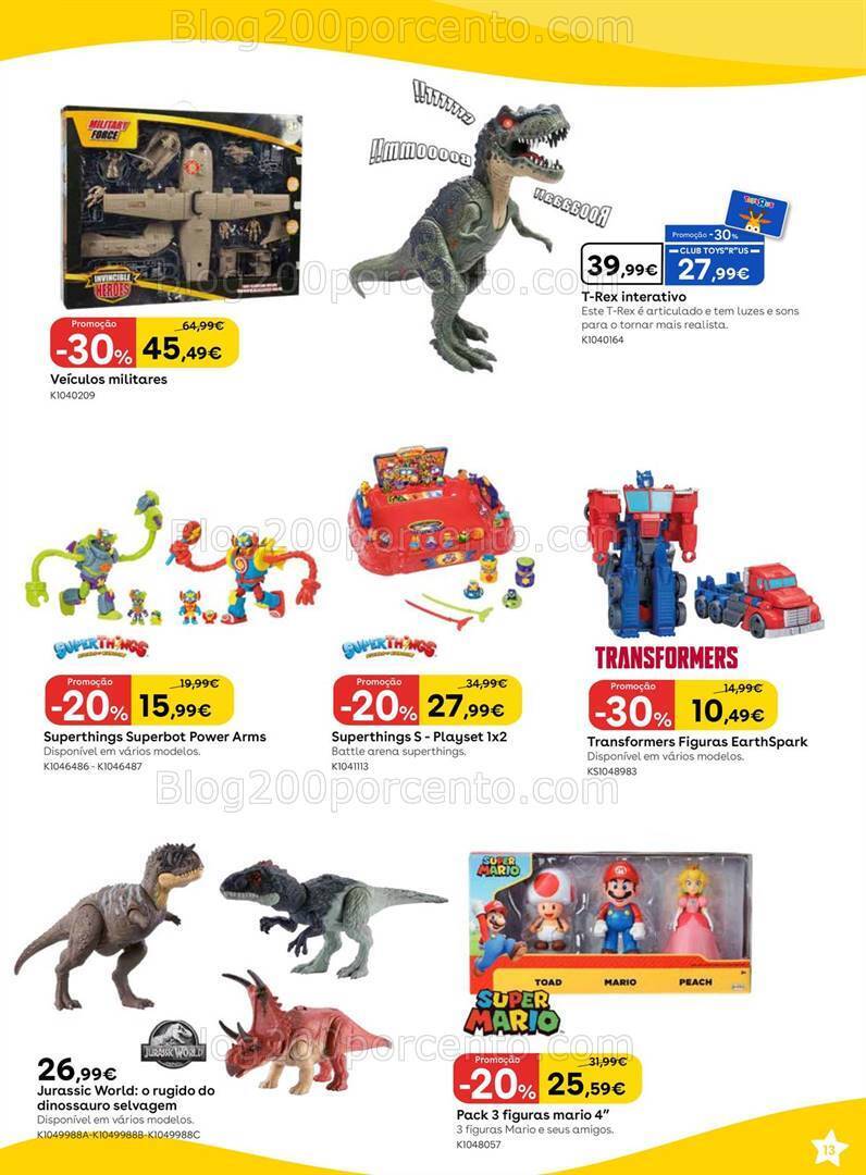 Antevisão Folheto TOYSRUS Verão Promoções de 1 a 24 julho
