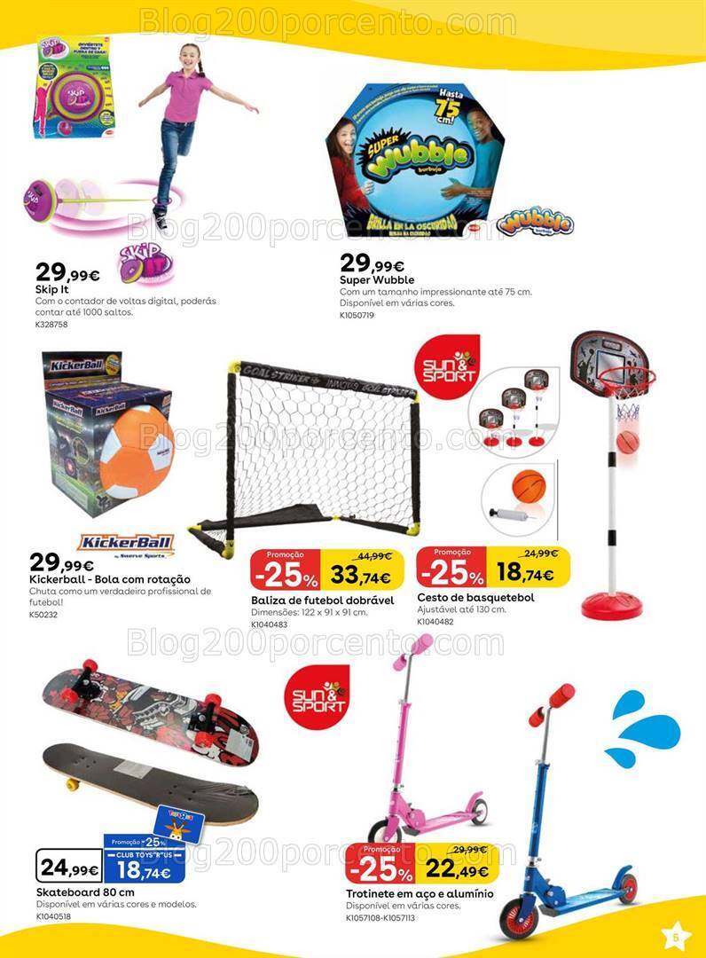 Antevisão Folheto TOYSRUS Verão Promoções de 1 a 24 julho