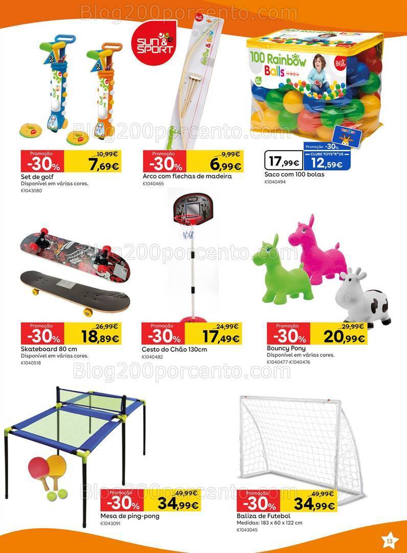 Antevisão Folheto TOYSRUS Promoções de 4 a 31 março