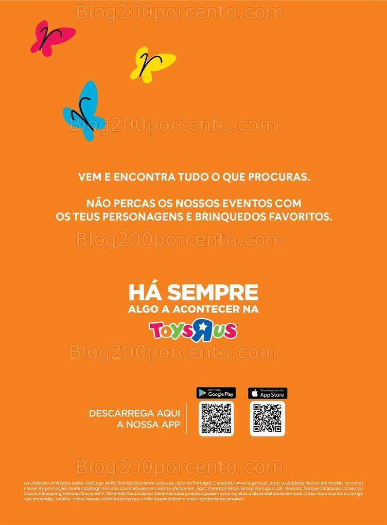 Antevisão Folheto TOYSRUS Promoções de 4 a 31 março