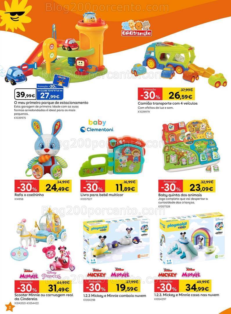 Antevisão Folheto TOYSRUS Promoções de 4 a 31 março