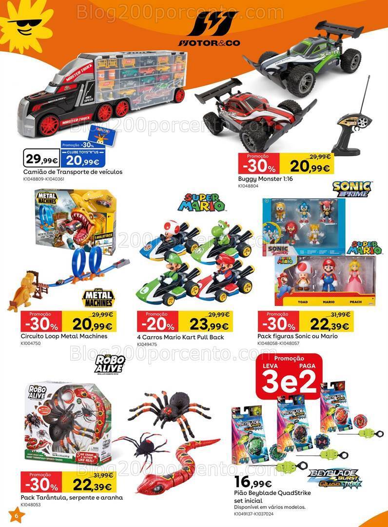 Antevisão Folheto TOYSRUS Promoções de 4 a 31 março