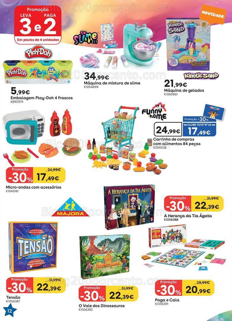 Antevisão Folheto TOYSRUS Verão Promoções de 3 a 30 junho