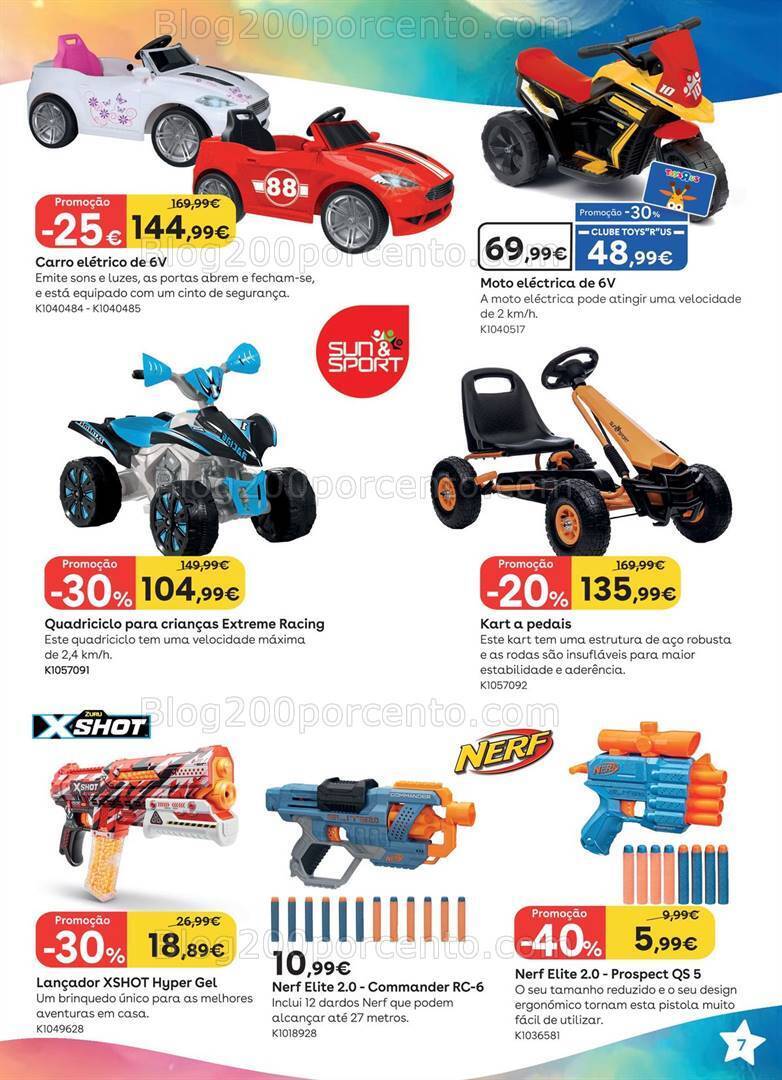 Antevisão Folheto TOYSRUS Verão Promoções de 3 a 30 junho
