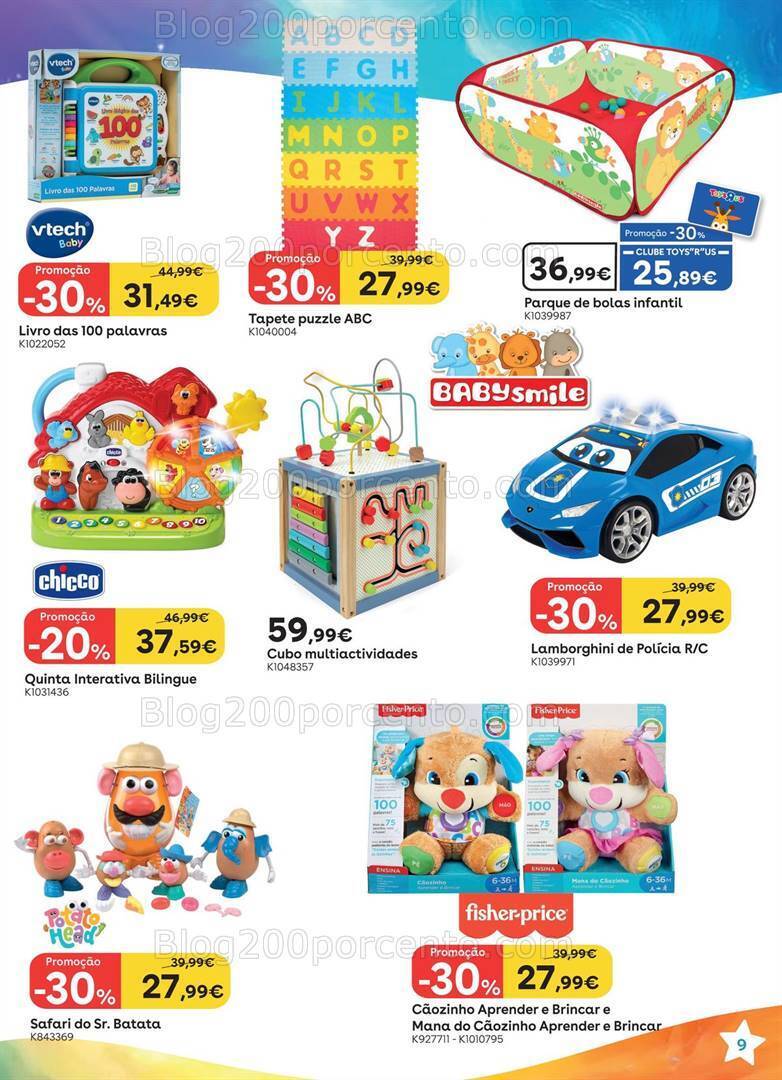 Antevisão Folheto TOYSRUS Verão Promoções de 3 a 30 junho
