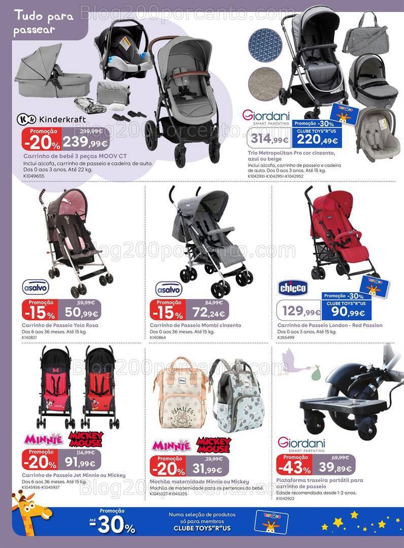 Antevisão Folheto TOYSRUS Bebé Promoções de 1 a 25 março
