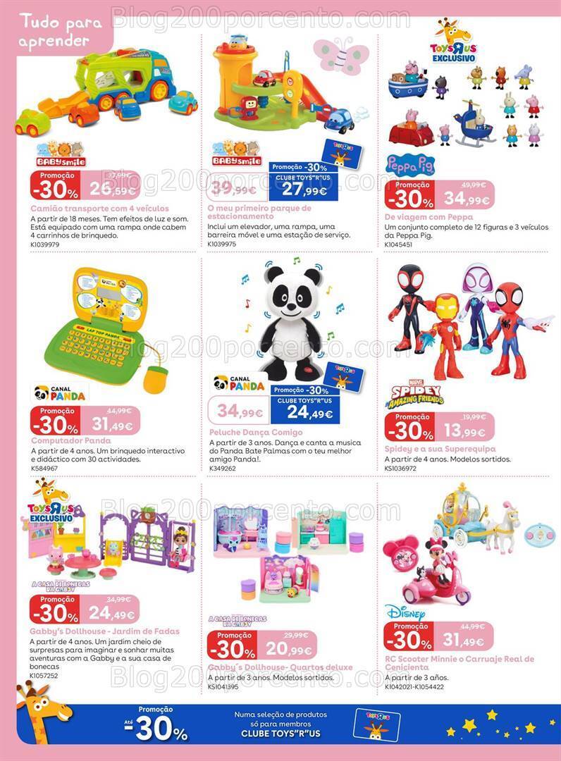 Antevisão Folheto TOYSRUS Bebé Promoções de 1 a 25 março