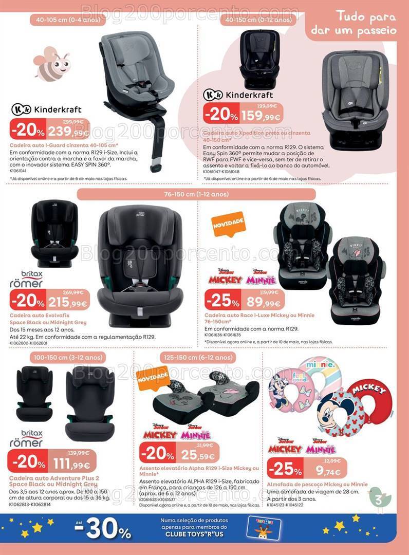 Antevisão Folheto TOYSRUS Bebé Promoções de 1 a 26 maio