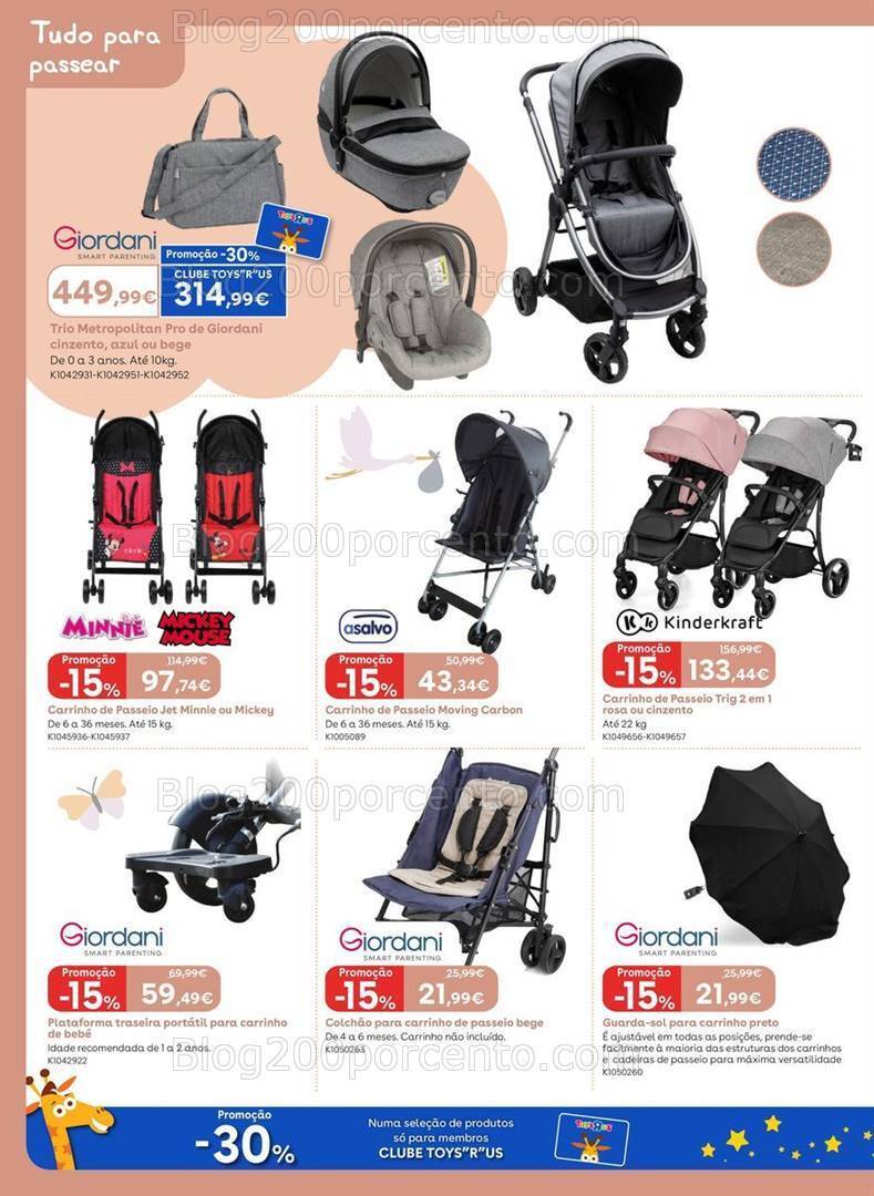 Antevisão Folheto TOYSRUS Bebé Promoções de 22 setembro a 16 outubro