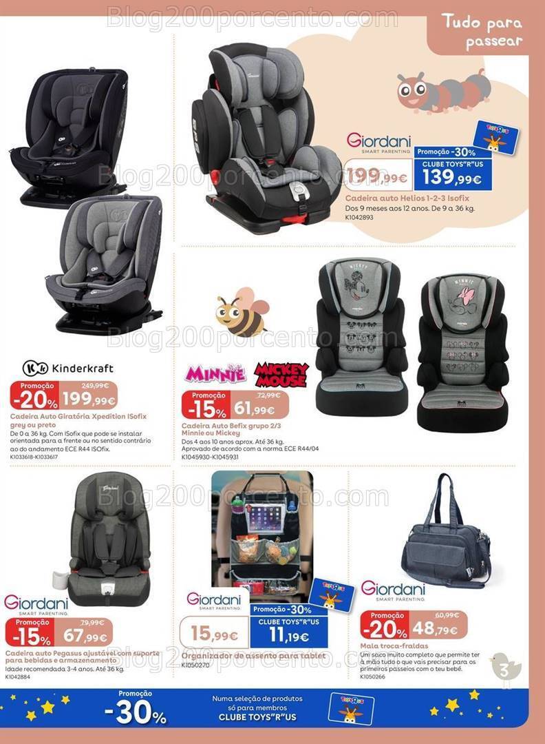Antevisão Folheto TOYSRUS Bebé Promoções de 22 setembro a 16 outubro
