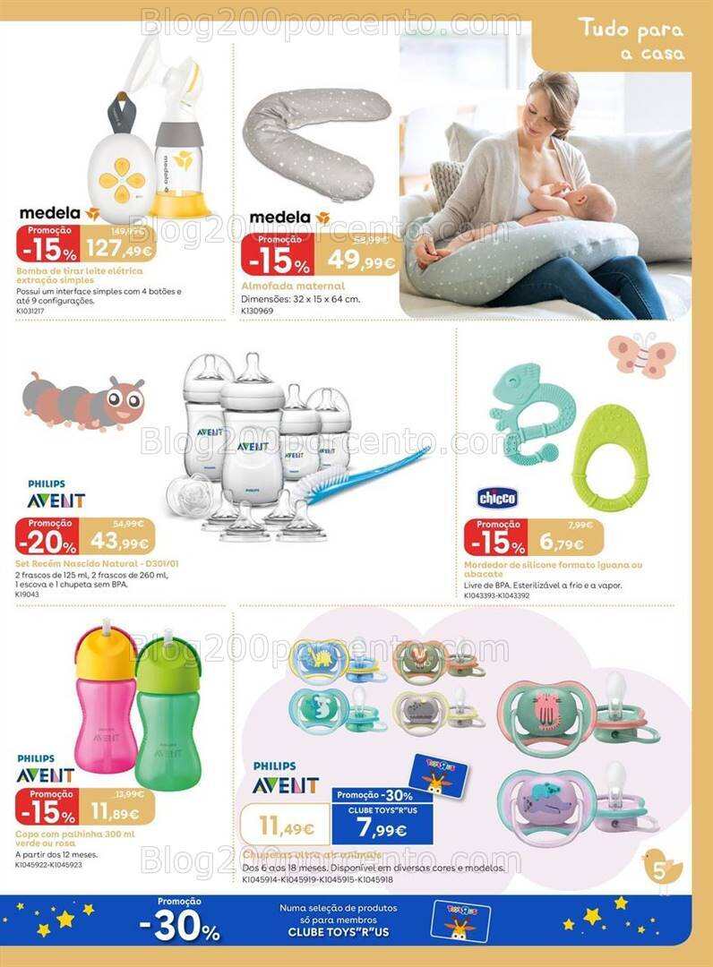 Antevisão Folheto TOYSRUS Bebé Promoções de 22 setembro a 16 outubro