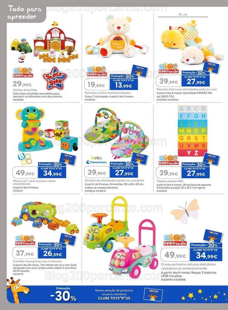Antevisão Folheto TOYSRUS Bebé Promoções de 22 setembro a 16 outubro