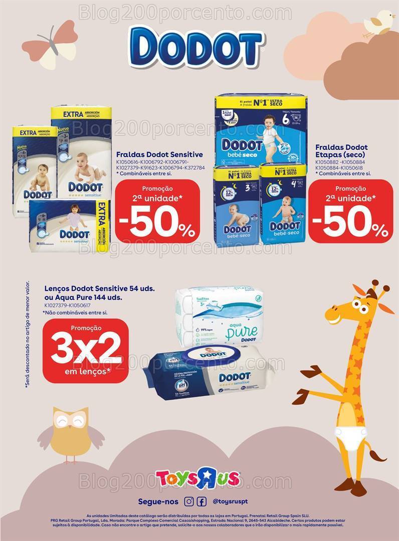 Antevisão Folheto TOYSRUS Bebé Promoções de 22 setembro a 16 outubro