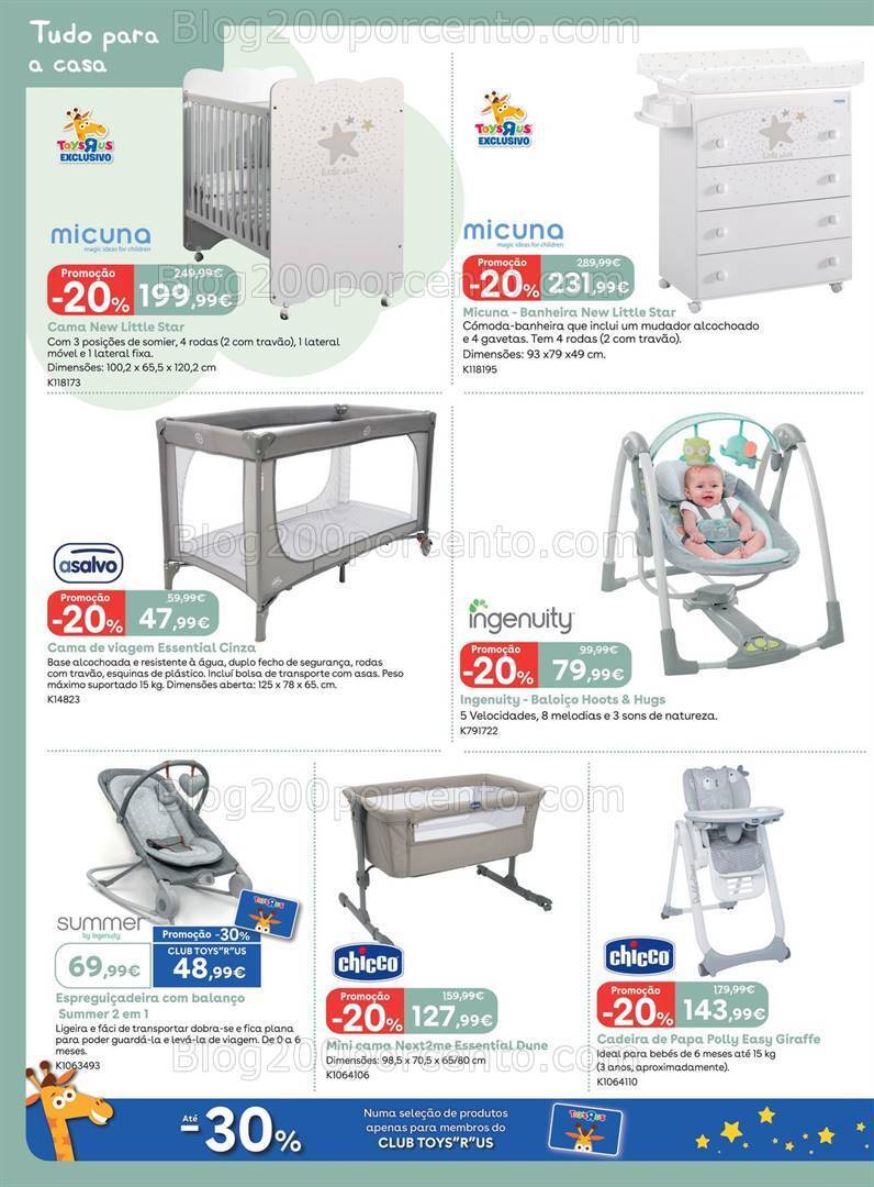 Antevisão Folheto TOYSRUS Bebé Verão Promoções de 3 a 30 junho