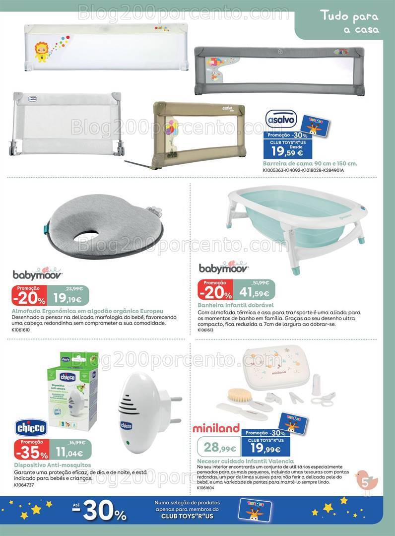 Antevisão Folheto TOYSRUS Bebé Verão Promoções de 3 a 30 junho