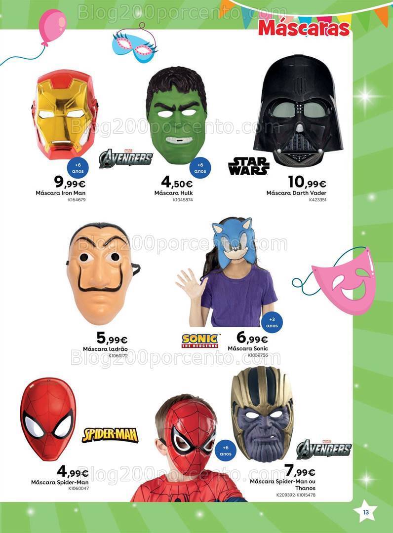 Antevisão Folheto TOYSRUS Carnaval Promoções de 16 janeiro a 13 fevereiro