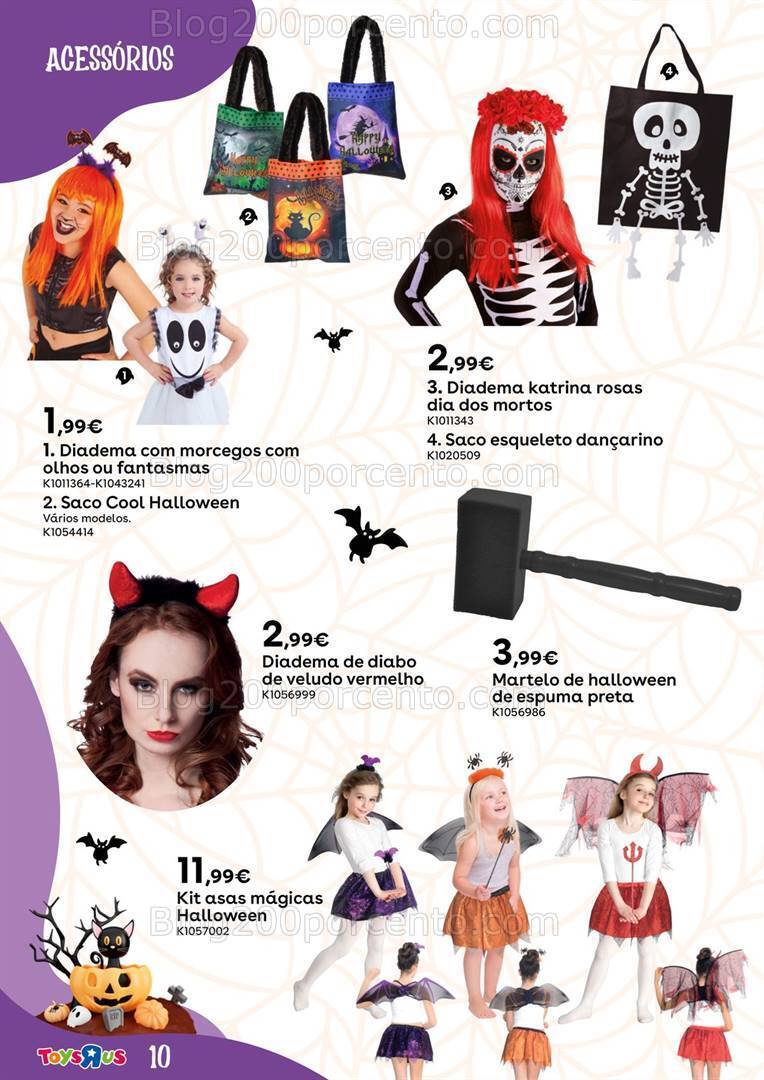 Antevisão Folheto TOYSRUS Halloween Promoções de 2 a 31 outubro