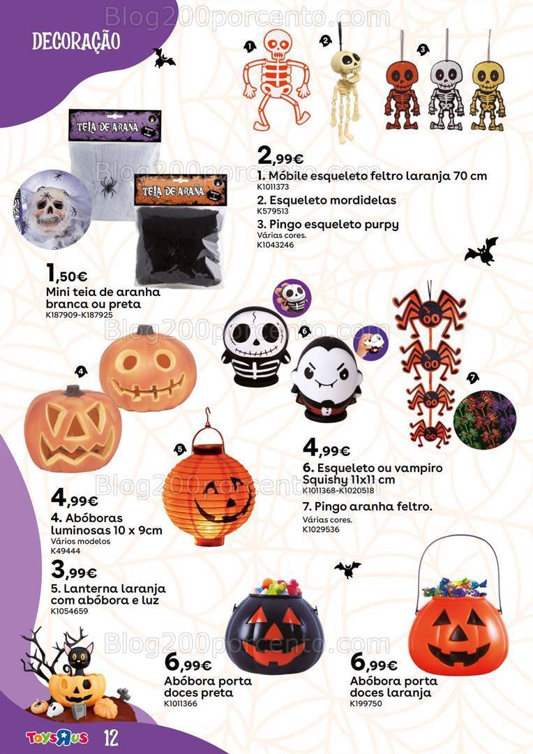 Antevisão Folheto TOYSRUS Halloween Promoções de 2 a 31 outubro