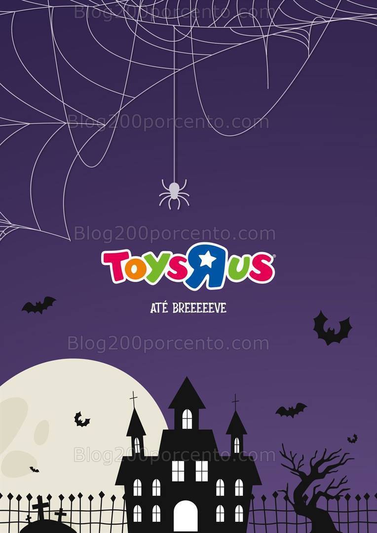 Antevisão Folheto TOYSRUS Halloween Promoções de 2 a 31 outubro