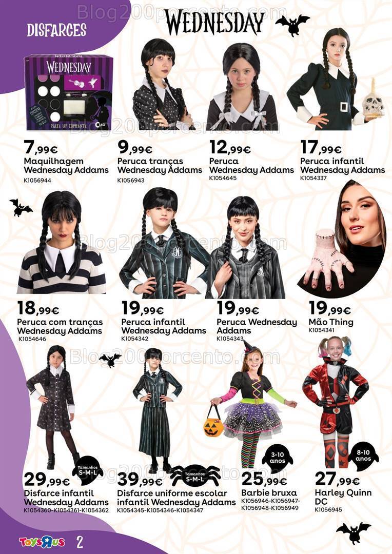 Antevisão Folheto TOYSRUS Halloween Promoções de 2 a 31 outubro