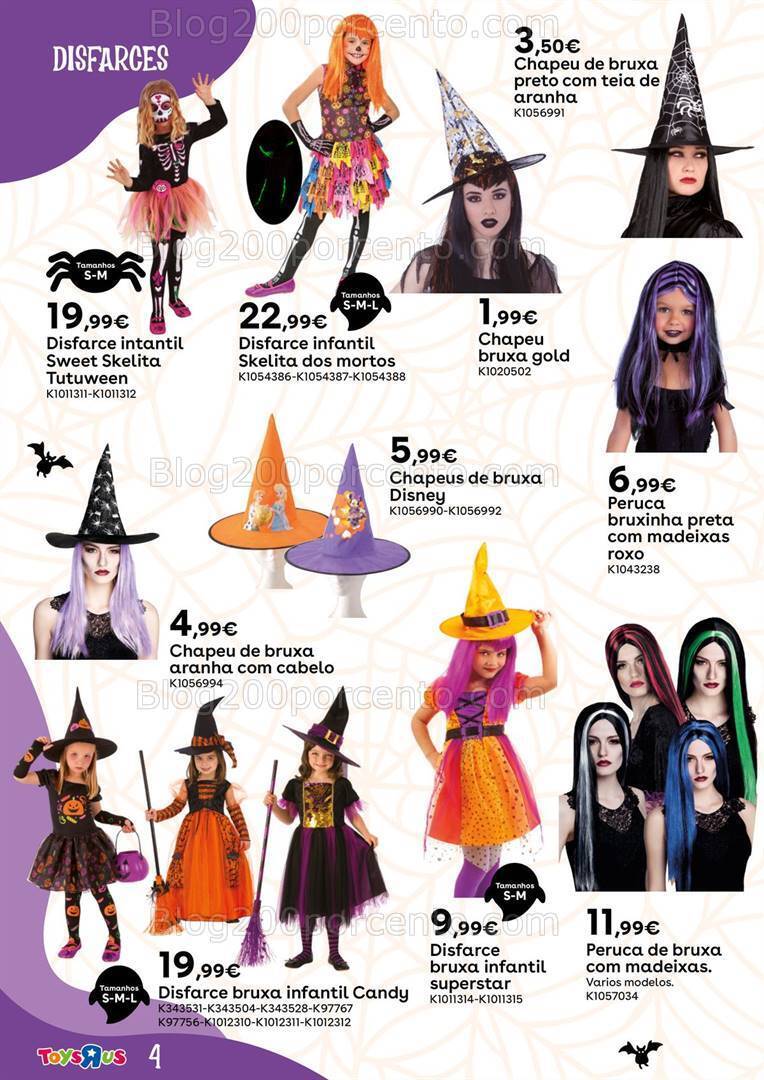 Antevisão Folheto TOYSRUS Halloween Promoções de 2 a 31 outubro