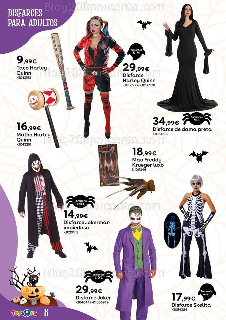 Antevisão Folheto TOYSRUS Halloween Promoções de 2 a 31 outubro