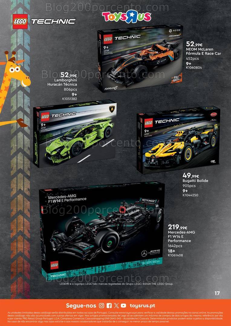 Antevisão Folheto TOYSRUS Especial Lego Promoções de 3 a 30 junho