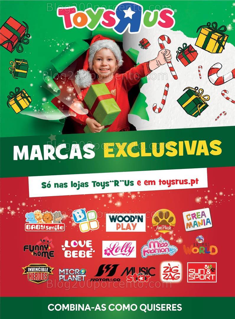 Antevisão Folheto TOYSRUS Natal Promoções de 2 a 24 dezembro