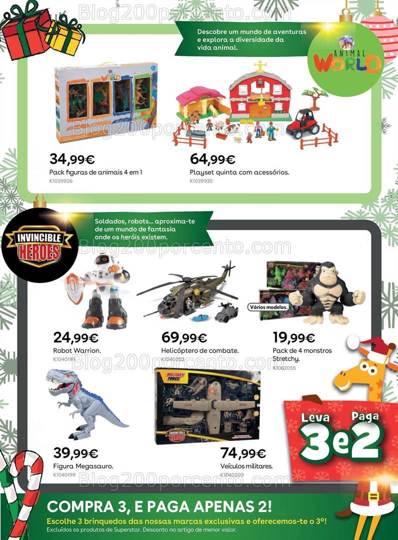 Antevisão Folheto TOYSRUS Natal Promoções de 2 a 24 dezembro