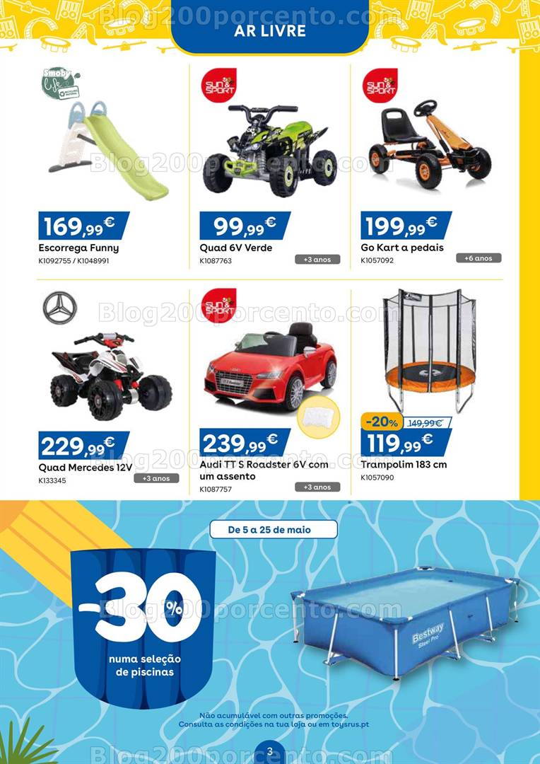 Antevisão Folheto TOYSRUS Primavera Promoções até 25 maio