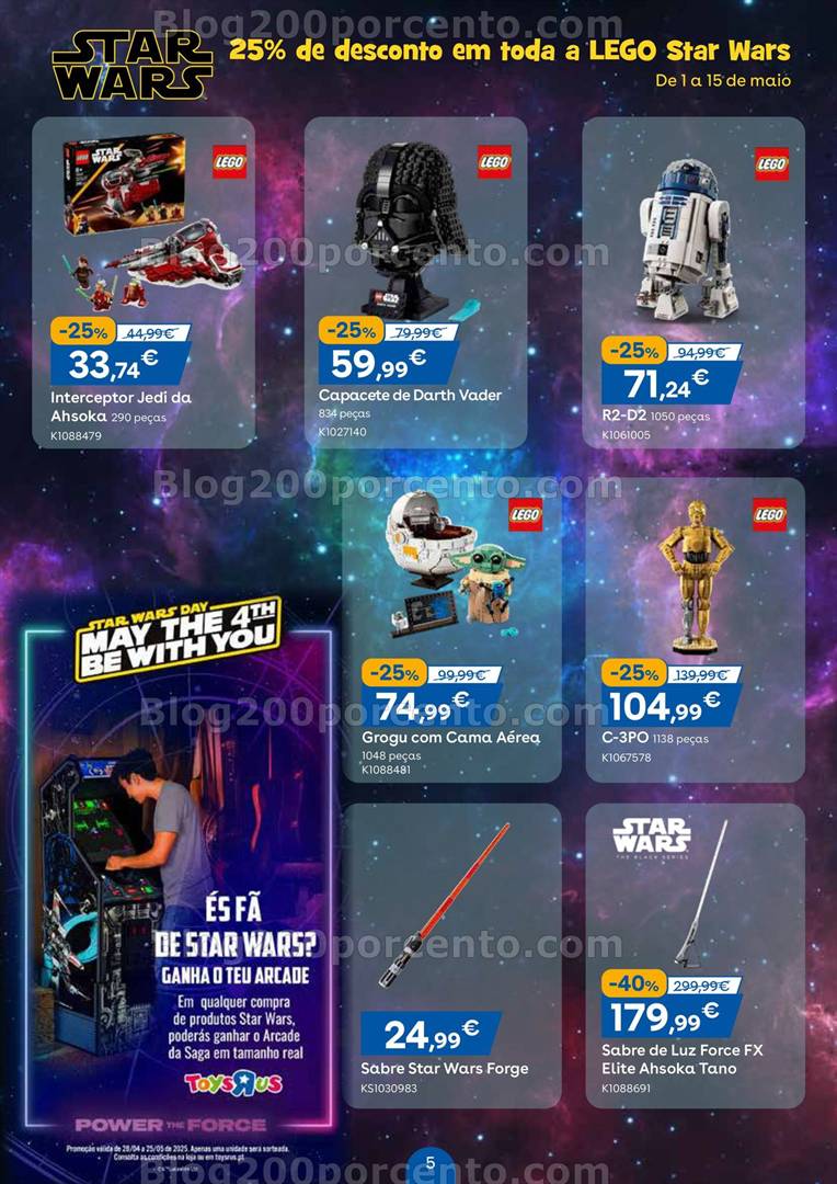 Antevisão Folheto TOYSRUS Primavera Promoções até 25 maio