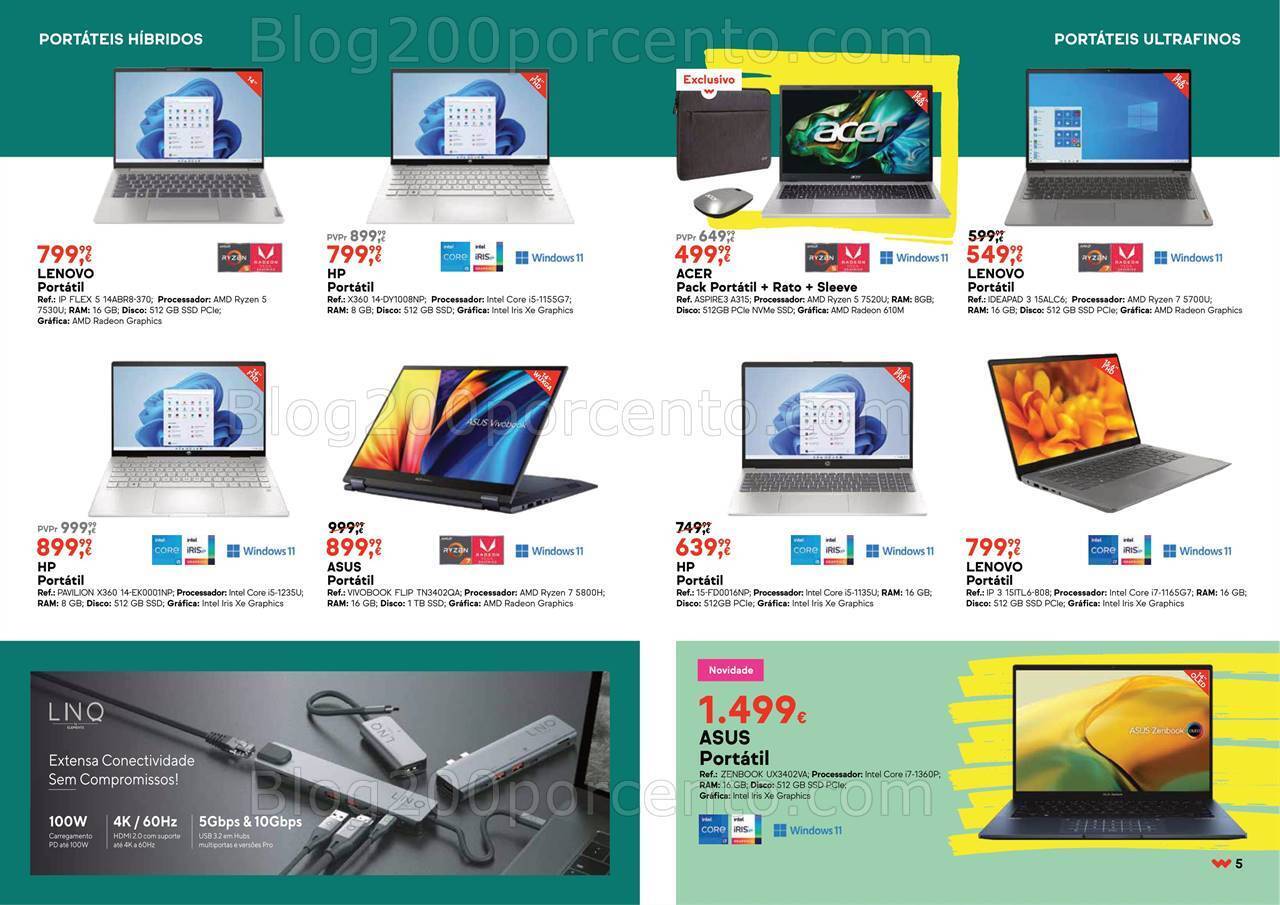 Antevisão Folheto WORTEN Especial Universidade Promoções até 17 outubro