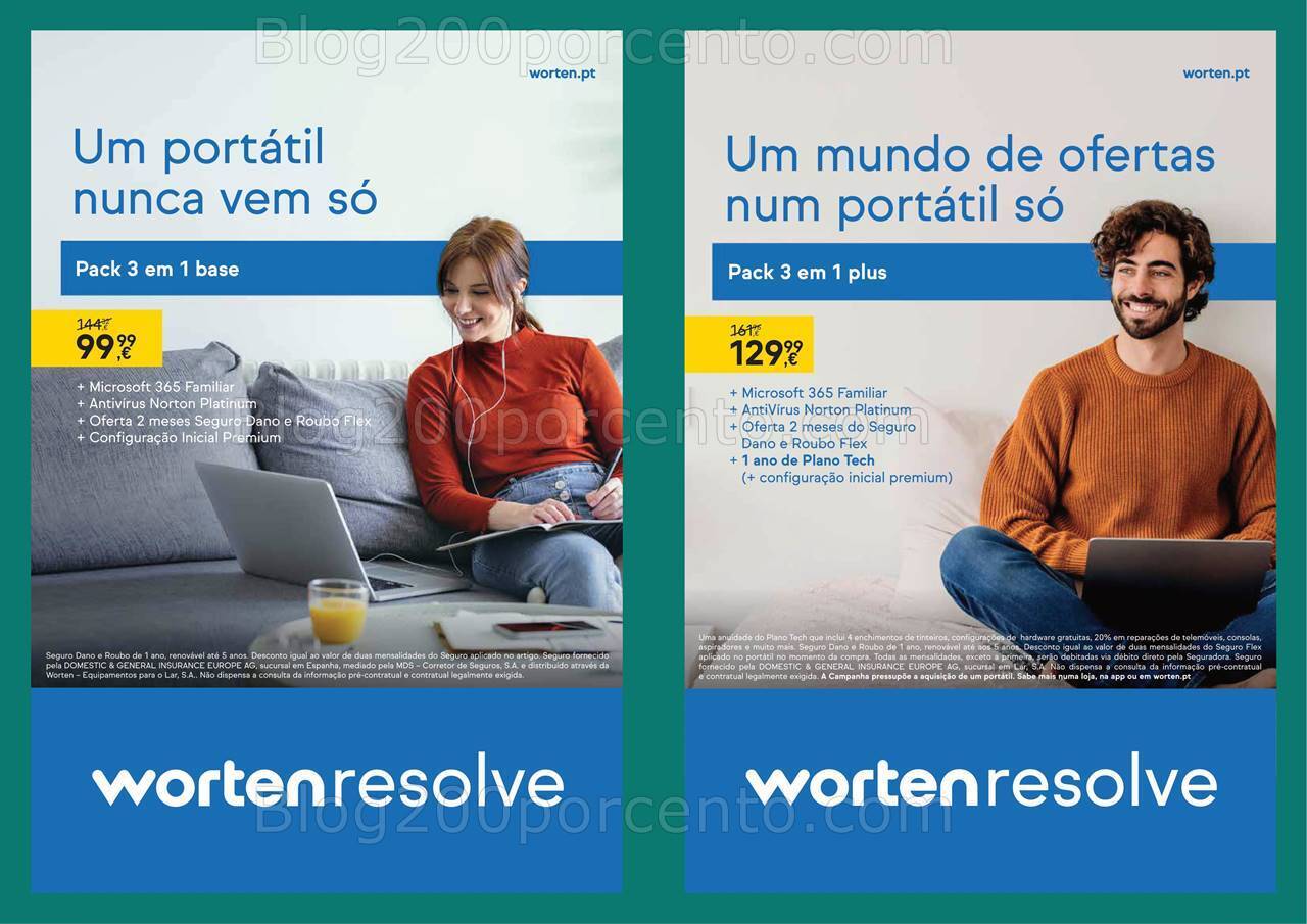 Antevisão Folheto WORTEN Especial Universidade Promoções até 17 outubro