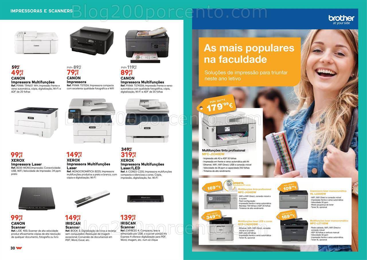 Antevisão Folheto WORTEN Especial Universidade Promoções até 17 outubro