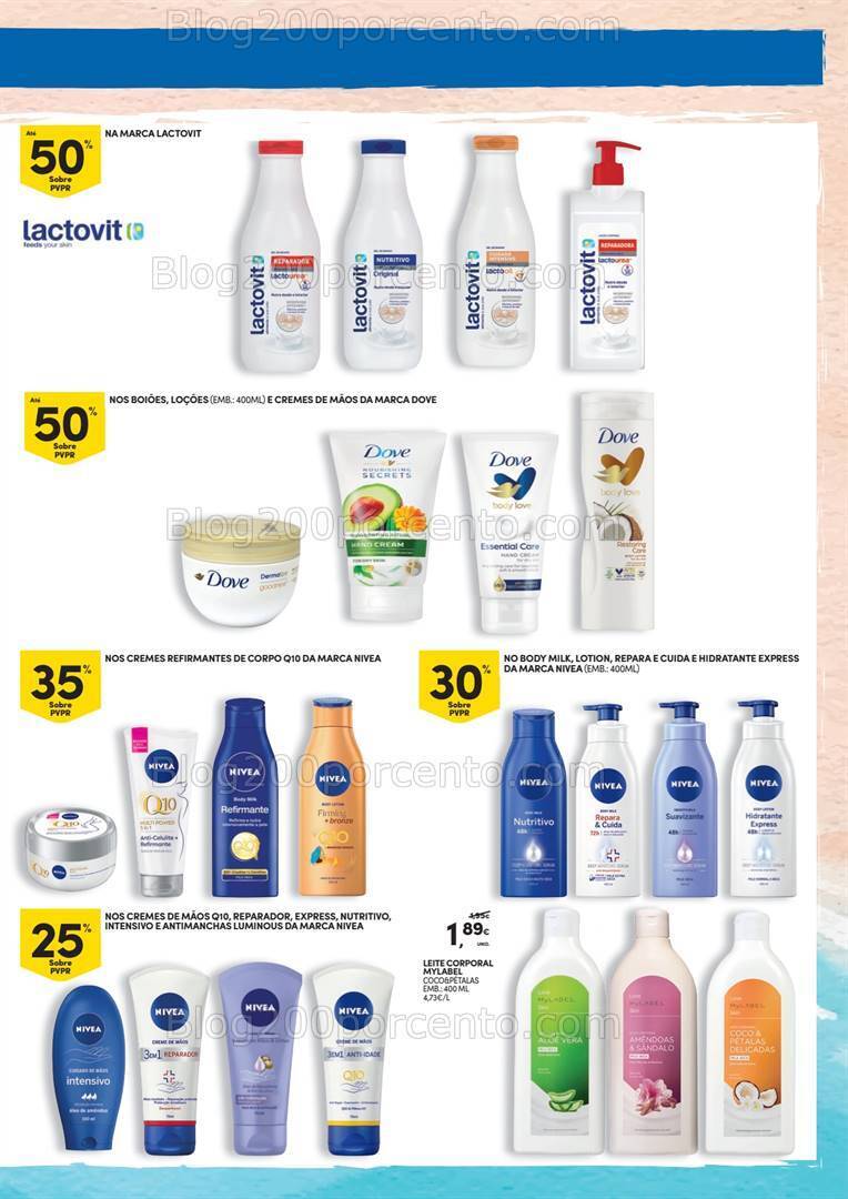 Antevisão Folheto CONTINENTE Madeira Beleza Verão Promoções de 9 a 21 julho