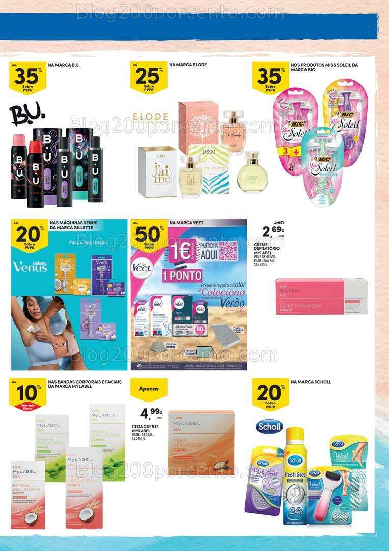 Antevisão Folheto CONTINENTE Madeira Beleza Verão Promoções de 9 a 21 julho