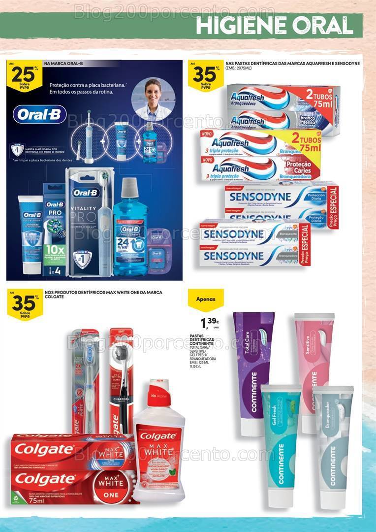 Antevisão Folheto CONTINENTE Madeira Beleza Verão Promoções de 9 a 21 julho