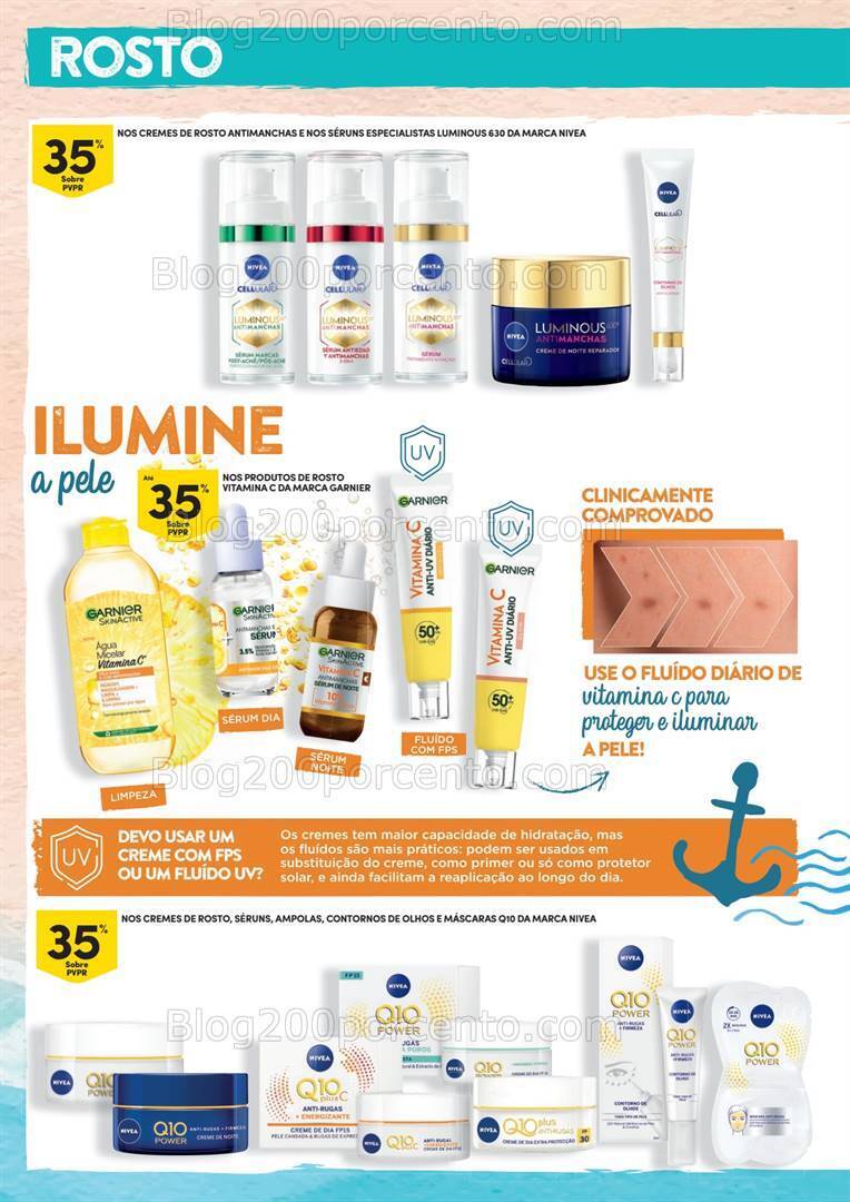 Antevisão Folheto CONTINENTE Madeira Beleza Verão Promoções de 9 a 21 julho