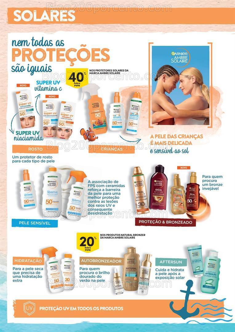 Antevisão Folheto CONTINENTE Madeira Beleza Verão Promoções de 9 a 21 julho