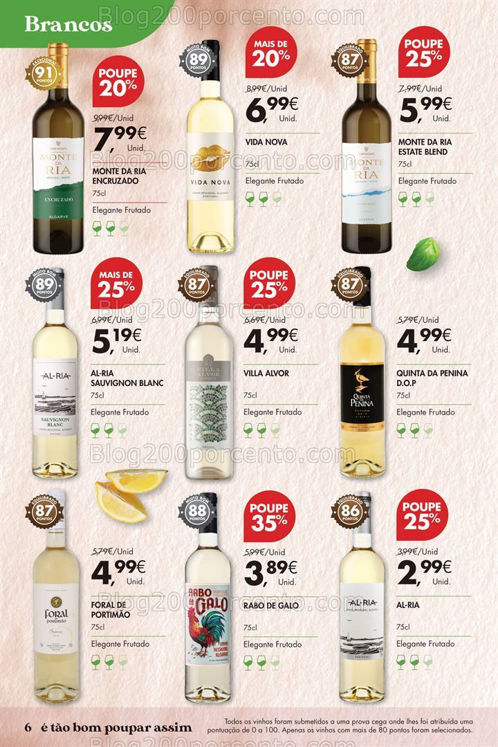 Antevisão Folheto PINGO DOCE Vinhos Promoções de 6 a 19 agosto