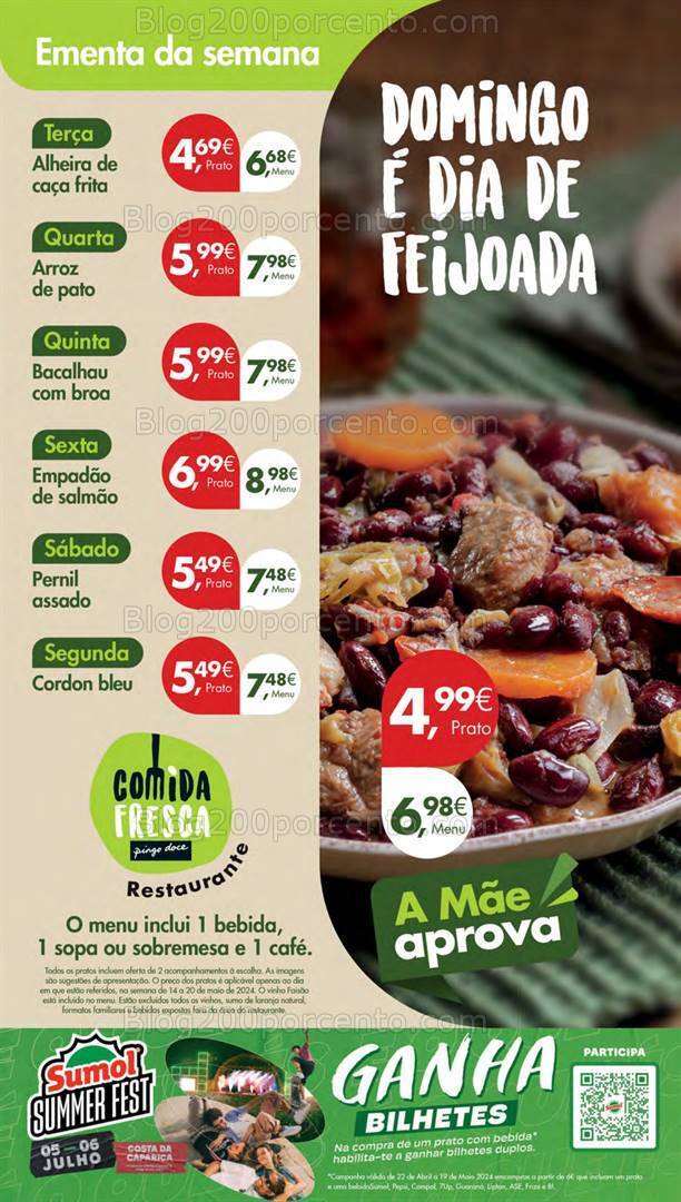 Antevisão Folheto PINGO DOCE Lojas Pequenas Promoções de 14 a 20 maio